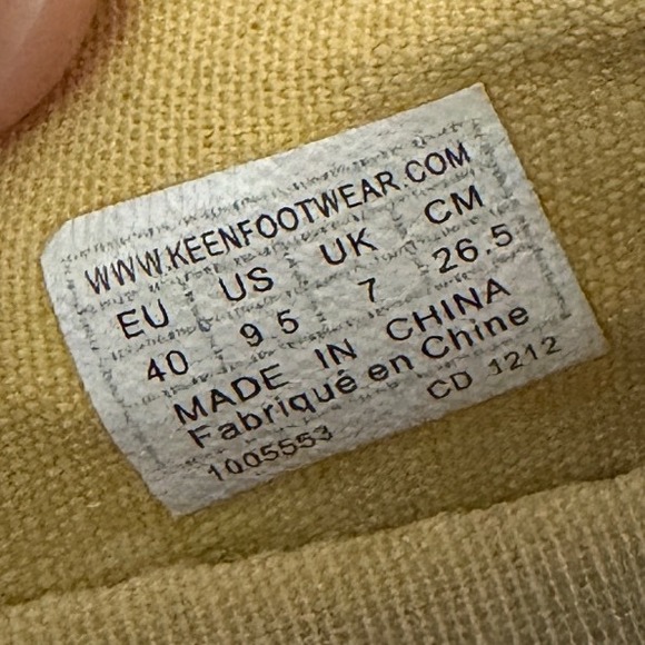 Keen Women's Shoes Sz 9.5 US Canvas Floral Patchwork Mary Jane Round Toe - Picture 8 of 9